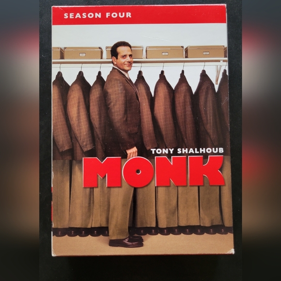 Monk season 4 dvd set - Picture 1 of 2
